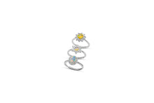 Load image into Gallery viewer, Opal Flower Ring Adjustable