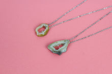 Load image into Gallery viewer, Druzy Crystal Necklace