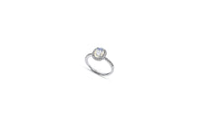 Load image into Gallery viewer, Moonstone Halo Ring
