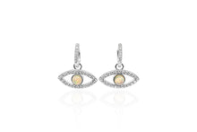Load image into Gallery viewer, Dainty Opal Eye Earrings