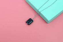 Load image into Gallery viewer, Snowflake Obsidian Pendant