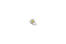 Load image into Gallery viewer, Opal Flower Ring Adjustable