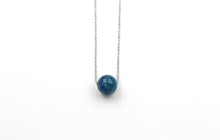 Load image into Gallery viewer, Dainty Apatite Gumdrop Pendant