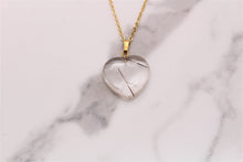 Load image into Gallery viewer, Rutile Quartz Heart Pendant - Empire Gems International