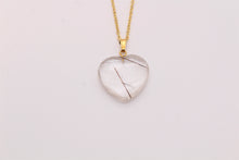 Load image into Gallery viewer, Rutile Quartz Heart Pendant - Empire Gems International