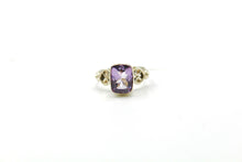 Load image into Gallery viewer, Amethyst Heart Ring