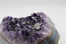 Load image into Gallery viewer, Moonstone Halo Ring