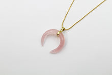 Load image into Gallery viewer, Crystal Moon Pendants
