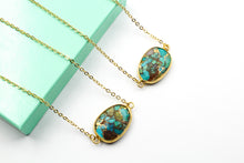 Load image into Gallery viewer, Dainty Turquoise Necklace