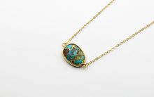 Load image into Gallery viewer, Dainty Turquoise Necklace