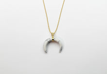 Load image into Gallery viewer, Crystal Moon Pendants
