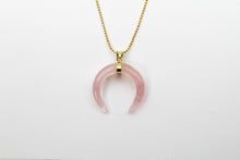 Load image into Gallery viewer, Crystal Moon Pendants