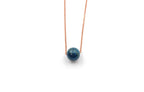 Dainty Apatite Gumdrop Pendant