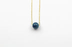 Dainty Apatite Gumdrop Pendant