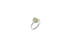 Opal Halo Ring Adjustable