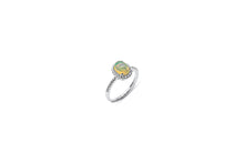 Load image into Gallery viewer, Opal Halo Ring Adjustable