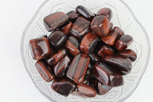 Load image into Gallery viewer, Red Tigers Eye Tumbled Stone