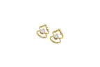 Gold Teardrop Moonstone Ring