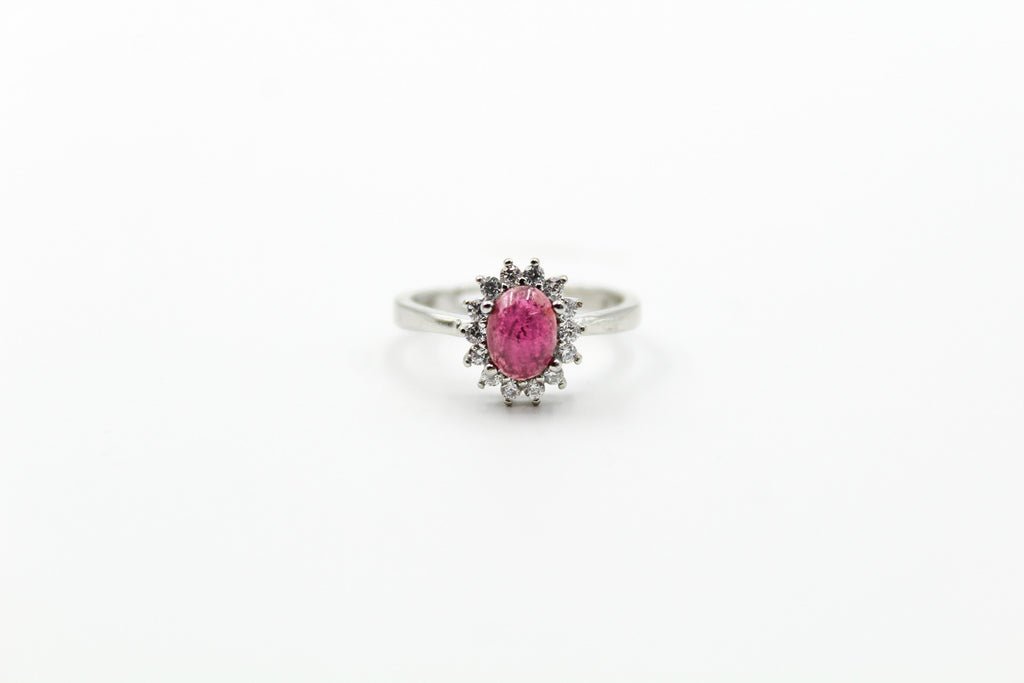 Pink Tourmaline Ring