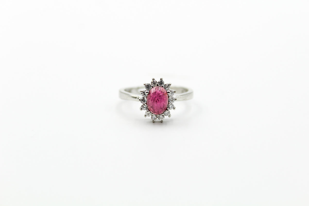 Pink Tourmaline Ring