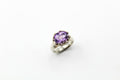 Amethyst Flower Ring
