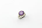 Amethyst Flower Ring
