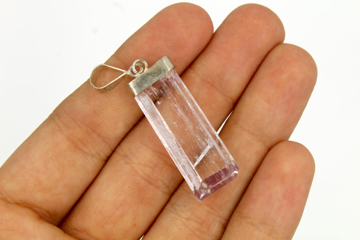 Kunzite Crystal Necklace - Empire Gems International