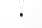 Snowflake Obsidian Pendant