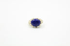 Dainty Royal Blue Lapis Ring