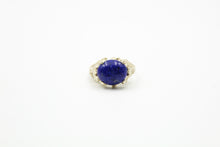 Load image into Gallery viewer, Dainty Royal Blue Lapis Ring