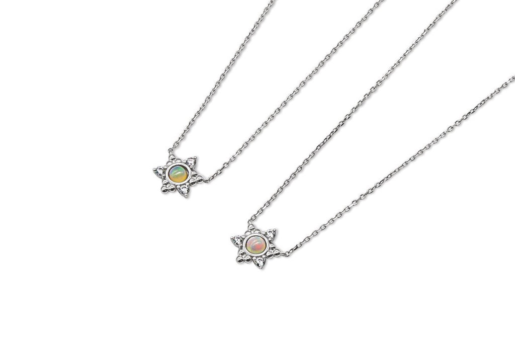 Sunburst Opal Pendant