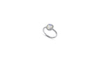 Moonstone Halo Ring