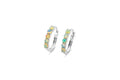 Opal Huggie Earrings