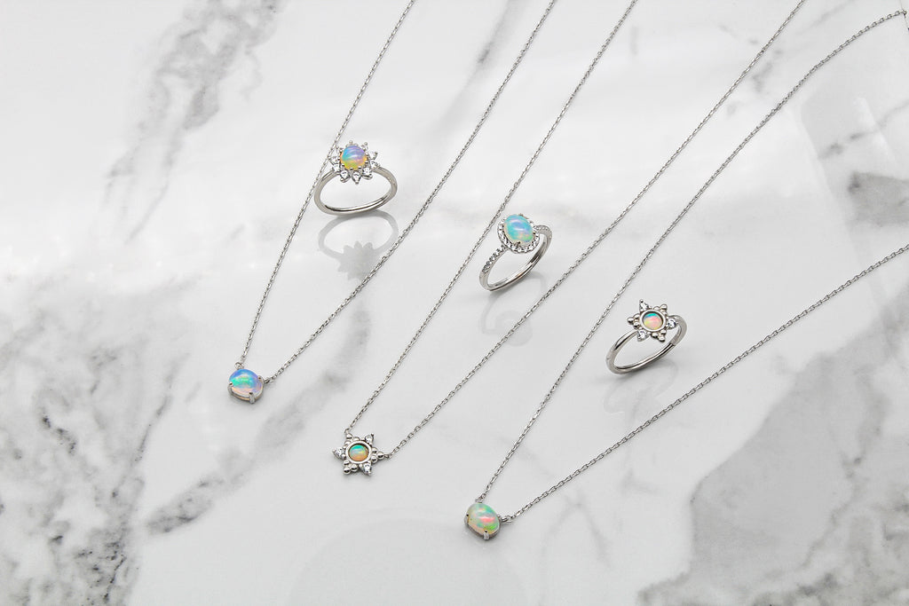 Sunburst Opal Pendant