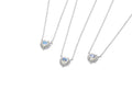 Moonstone Heart Pendant