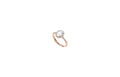 Moonstone Halo Ring
