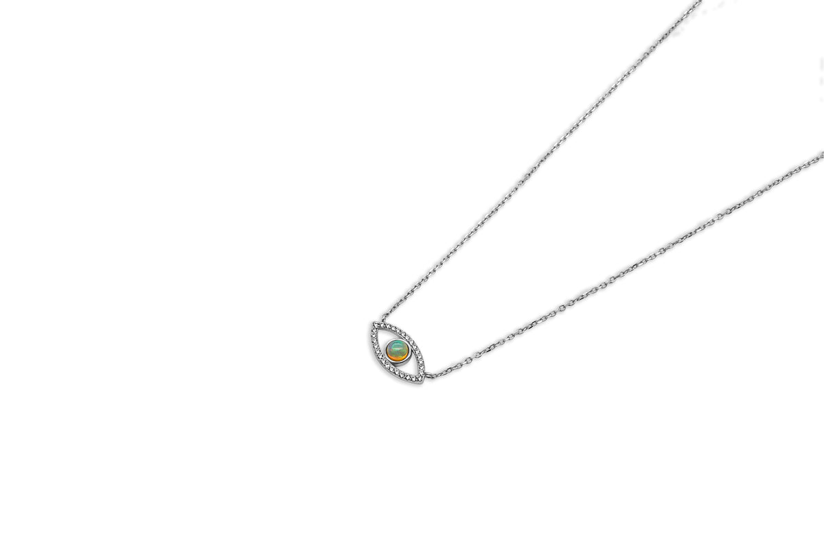 Opal Eye Pendant