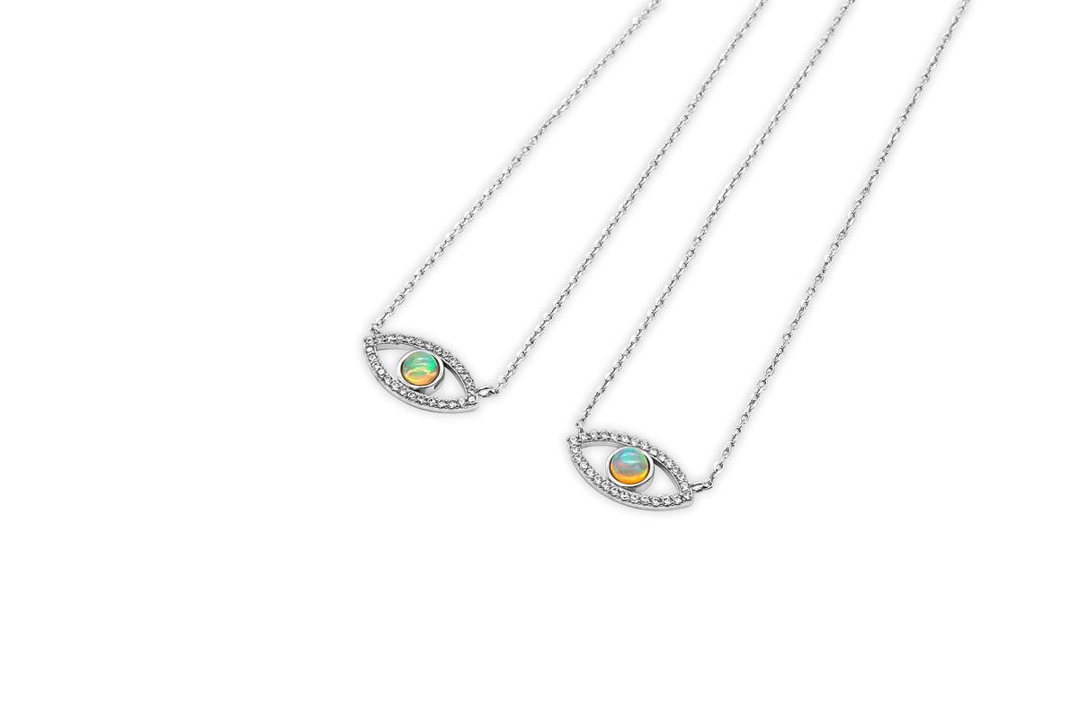 Opal Eye Pendant