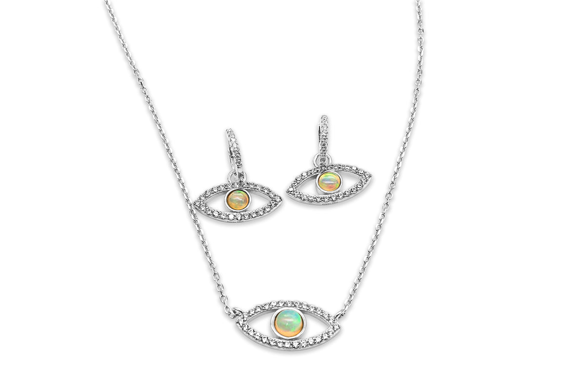 Opal Eye Pendant