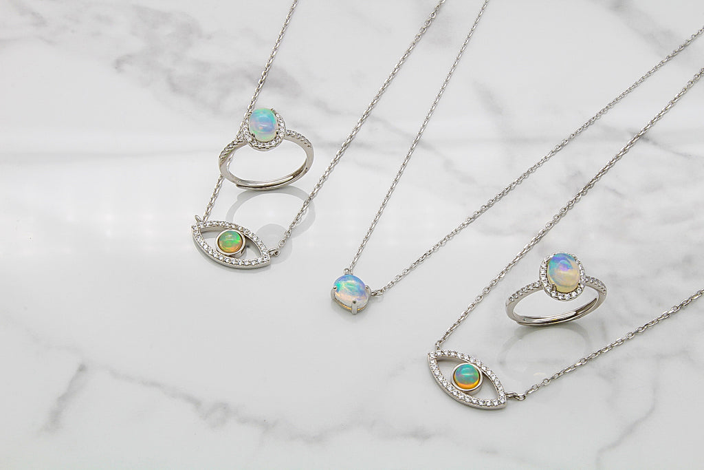 Opal Eye Pendant