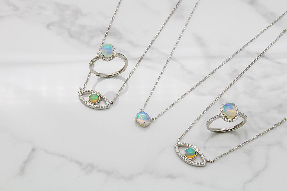 Opal Eye Pendant