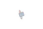 Moonstone Lotus Ring