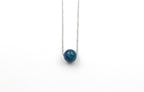 Dainty Apatite Gumdrop Pendant