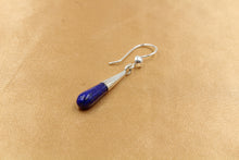 Load image into Gallery viewer, Dainty Lapis Lazuli Earrings - Empire Gems International