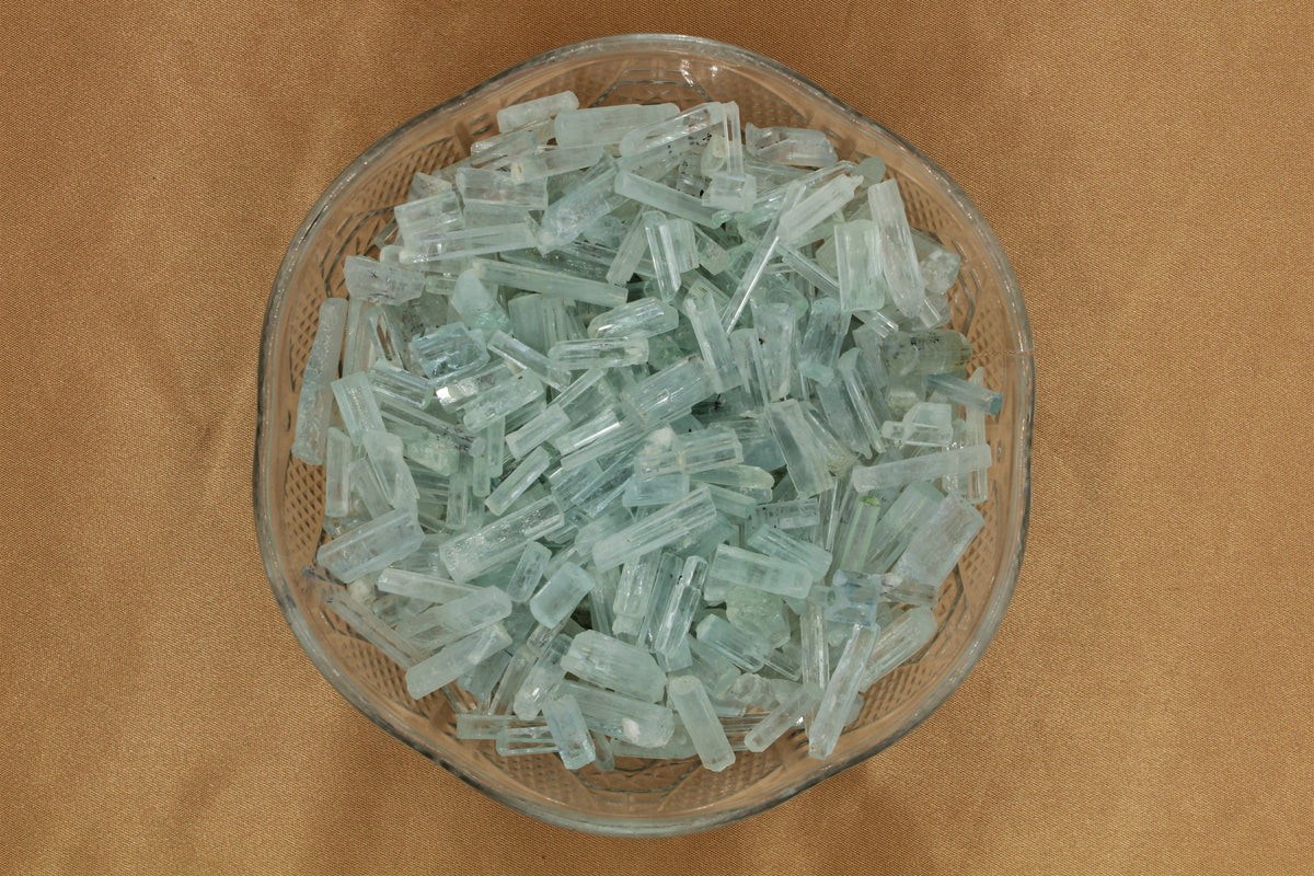 Aquamarine Crystals Lot Rough - Empire Gems International