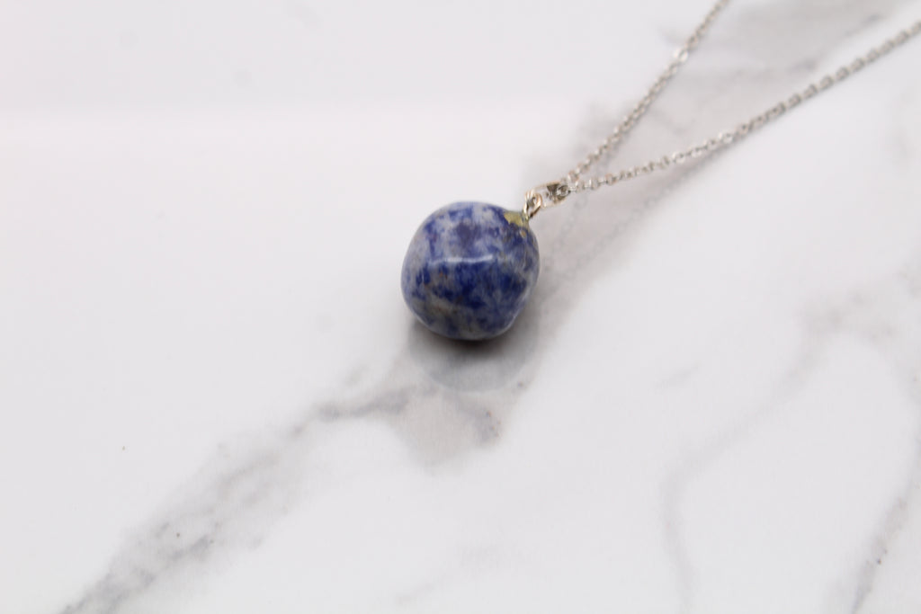 Lapis Tumble Pendant - Empire Gems International