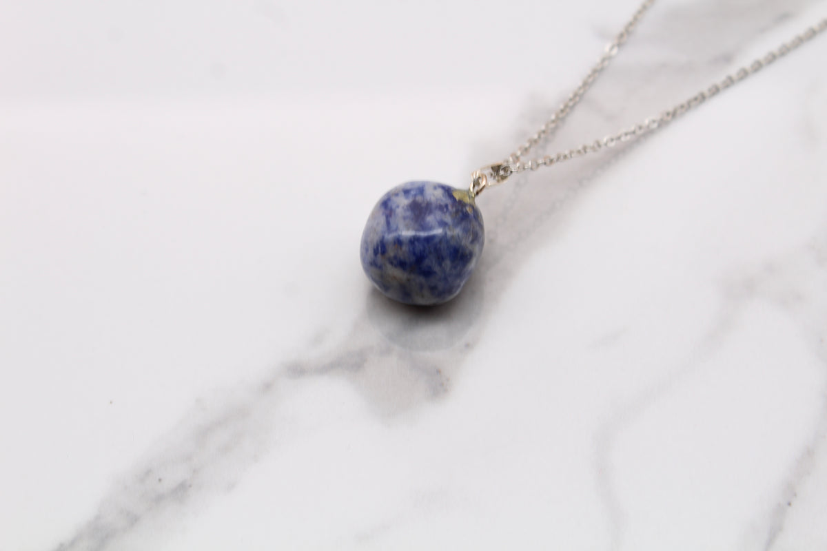 Lapis Tumble Pendant - Empire Gems International