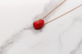 Dainty Coral Crystal Necklace - Empire Gems International