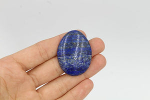 Lapis Lazuli Palm Stone Free Form - Empire Gems International