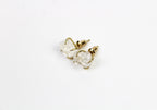 Dainty Raw Crystal Earrings